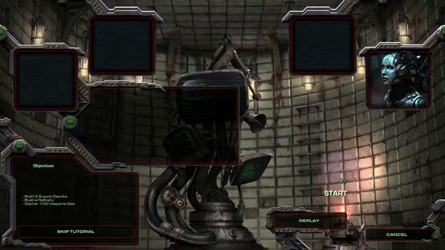 StarCraft Mass Recall 8.0.1 StarCraft Campaign (Mission 0. Bootcamp) смотреть онлайн