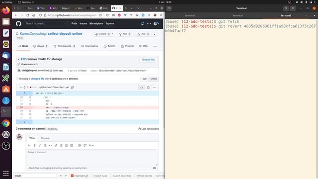 How to use git revert example to undo a commit смотреть онлайн