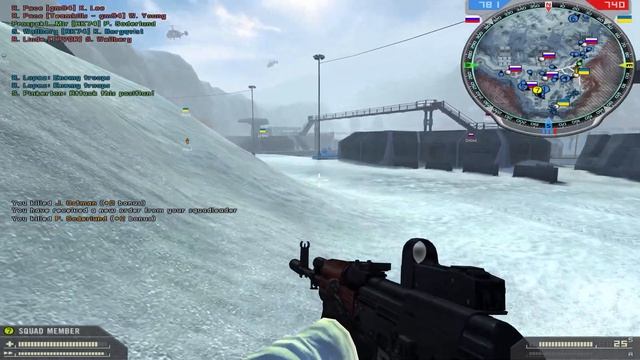 BF2 Nations at War Mod - Port Bavaria | 64 Bot Singleplayer смотреть онлайн