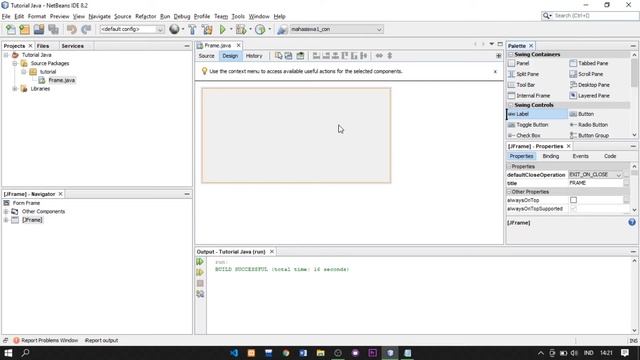 Tutorial GUI Java - Mengubah Nilai TextField Dan Jlabel Dengan Tombol смотреть онлайн