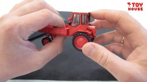 Про Машинки. Трактор Т-16 модель масштаб 1:43. Обзор моделек.