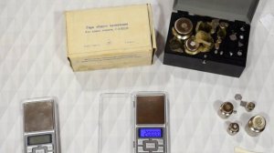 Калибровка ювелирных весов MH-200