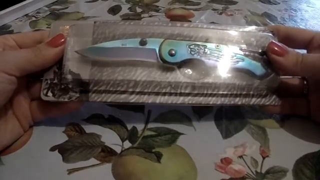 Складной нож из Китая.Распаковка и обзор товаров с алиэкспресс смотреть онлайн