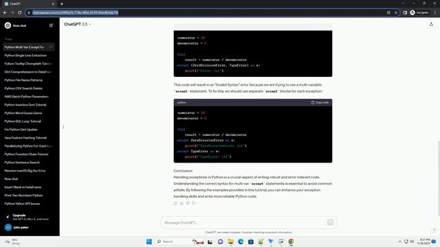 Python invalid syntax on multi var except statement in python3 смотреть онлайн