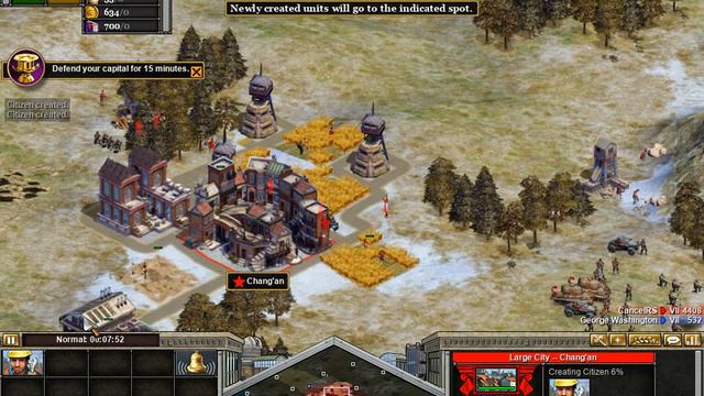 Прохождение Rise of Nations. Завоевание мира (Германия). Часть 20 - Урал (Сюрприз!) смотреть онлайн