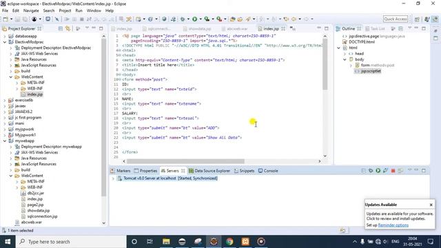 How to JSP Tomcat Server Program in Eclipse #jsp #jspprogram #eclipse смотреть онлайн