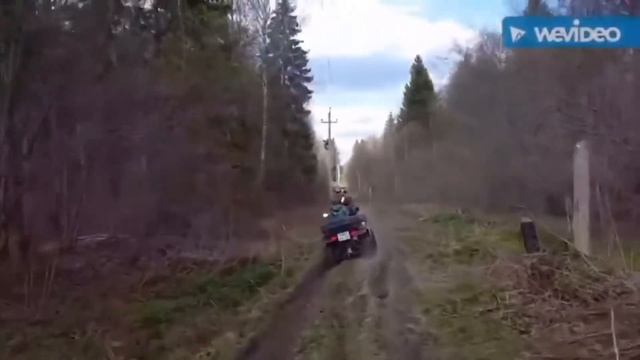 Летние покатушки на квадроциклах по лесу смотреть онлайн