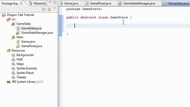 Java 2D Game Programming Platformer Tutorial - Part 1 - The Game State Manager смотреть онлайн