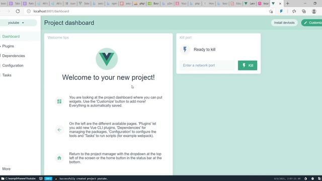 04 Vue Js Project Install Vue CLI смотреть онлайн