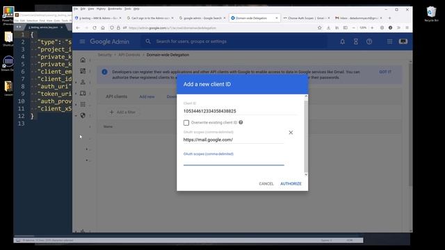 Send An Email With Gmail Using Service Account In Python (Gmail API) смотреть онлайн