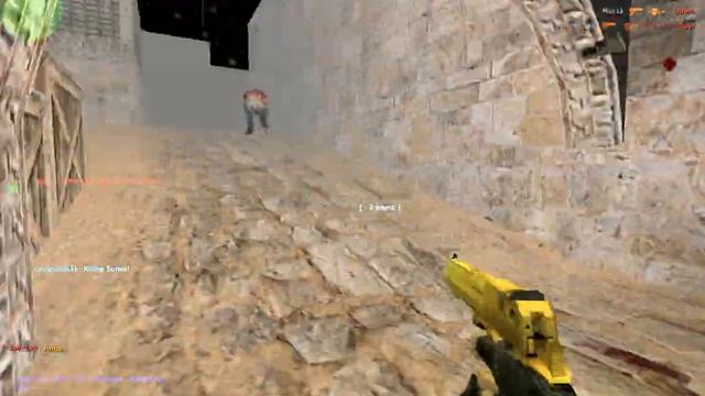 Counter strike 1.6 Играю на сервере Zombie-ARENA смотреть онлайн