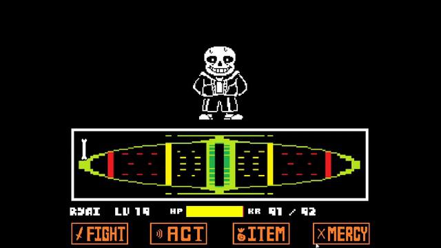 Day 18 of beating sans until deltarune chapter 3 to 5 comes out