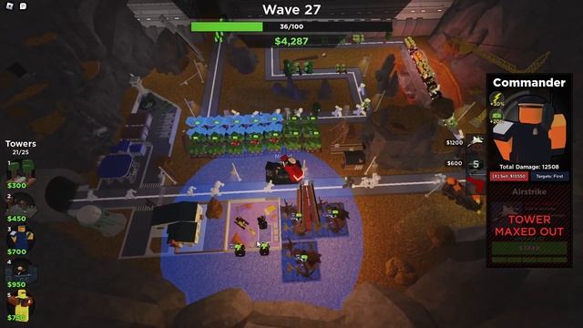 Graveyard + Support - Roblox Tower Battles смотреть онлайн