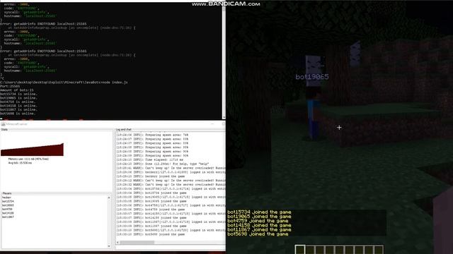 Minecraft Bots смотреть онлайн
