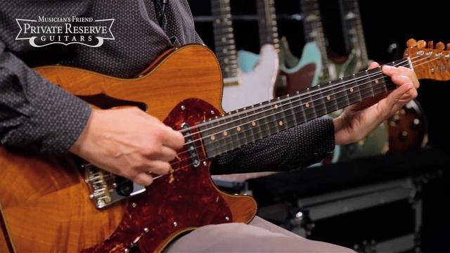 Fender Custom Shop 2019 Artisan Koa Thinline Telecaster Electric Guitar смотреть онлайн