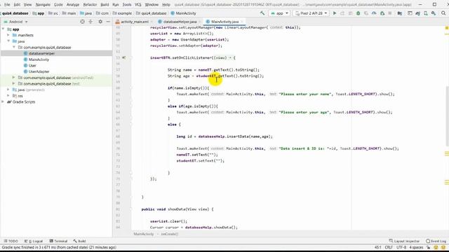 Android SQlite Database | | Afroza Rahman Asha смотреть онлайн