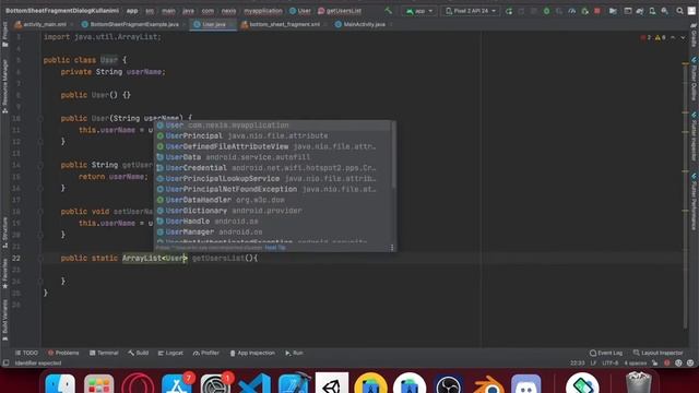 Android Studio Java - Bottom Sheet Fragment Kullanımı смотреть онлайн