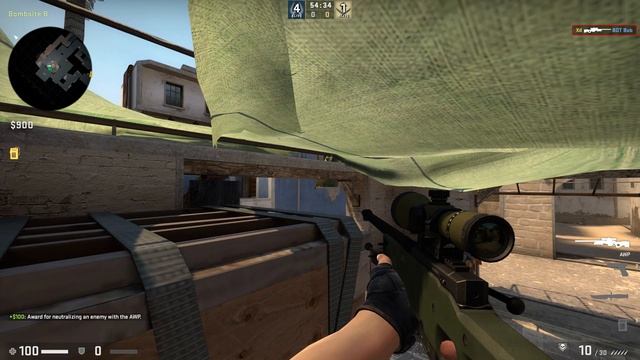 CSGO: New Mirage B Site Boost for Apartments смотреть онлайн