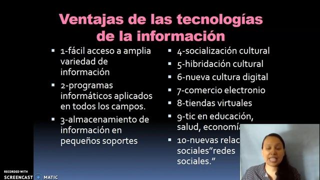 11º Ventajas de la tecnología de la información смотреть онлайн