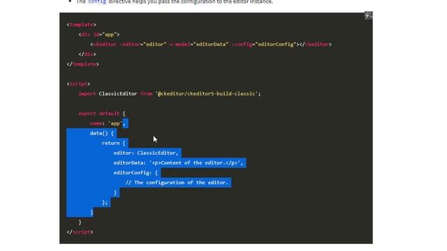 Comment utiliser CKeditor 5 avec Vue 3 смотреть онлайн