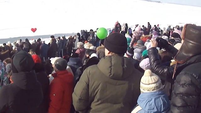 Томск 02.03..2014г.-проводы зимы + масленица смотреть онлайн