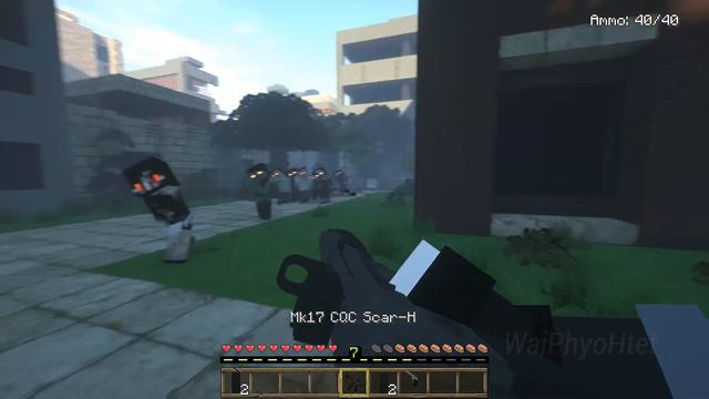 I turned Minecraft into a Zombie apocalypse survival game [ Mods ] смотреть онлайн