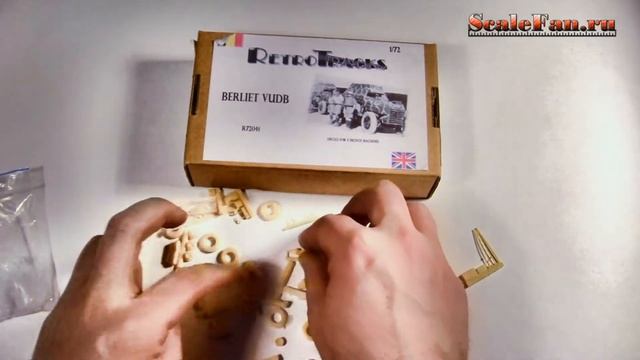 RetroTracks  BERLIET VUDB Scale  Model