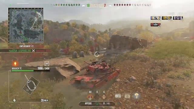 Magach 7C - Grande Muraille : 9.9k dmg & 2 kills WoT FR #43 смотреть онлайн