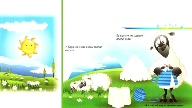 Из чего делают теплые вещи? - Энциклопедия для малышей в сказках смотреть онлайн