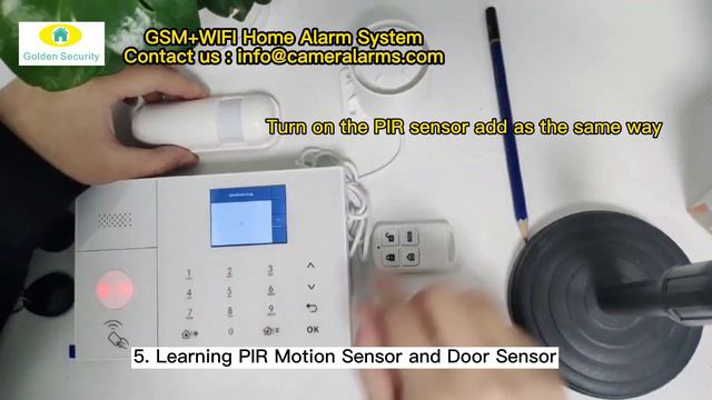 GSM WIFI GPRS D.I.Y Smart Home Security Alarm System Work With Tuya Mobile APP