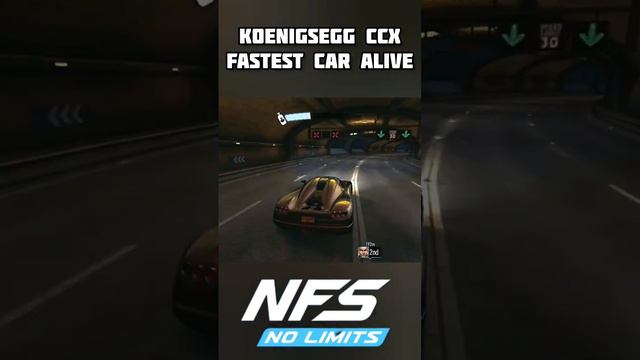 KOENIGSEGG CCX fastest car ALIVE !? NFS No Limits #nfsnolimits смотреть онлайн