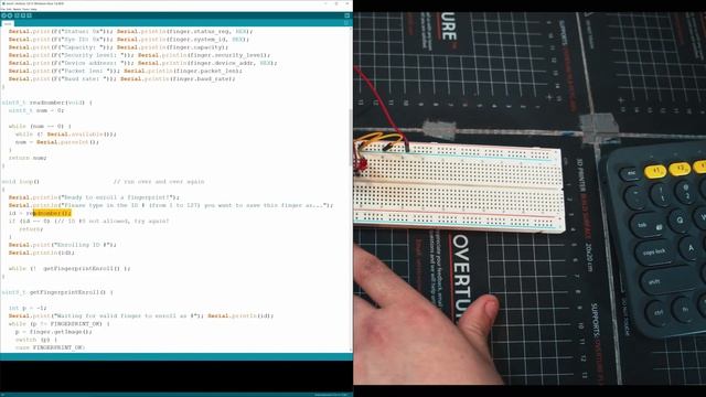 FINGERPRINT SENSOR EXPLAINED | Arduino Sensors | #grindreel смотреть онлайн