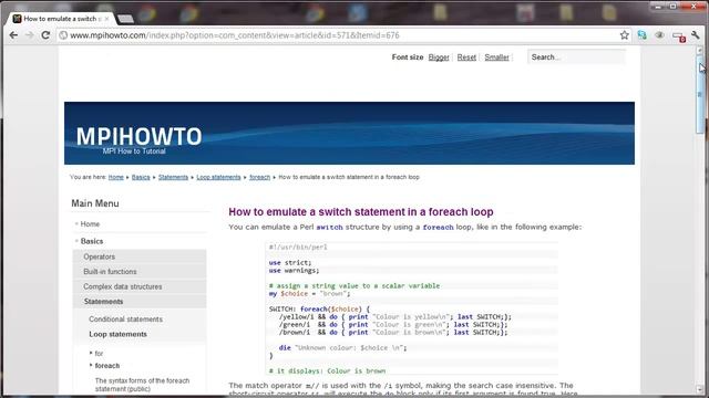 Perl Tutorial - How to emulate a switch statement in a foreach loop смотреть онлайн