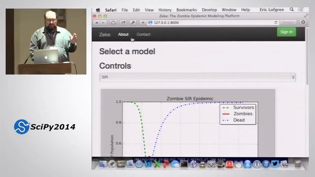 Zeke:A Python Platform for Teaching Modeling of Infectious Diseases|SciPy 2014|Eric Lofgren смотреть онлайн