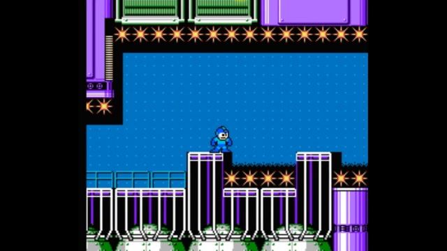 Dendy (Famicom,Nintendo,Nes) 8-bit MegaMan (RockMan) 5 part stage StarMan
