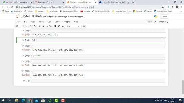 اتعلم بايثون لتحليل البيانات من مبتدئ 3 Lists & tuples смотреть онлайн