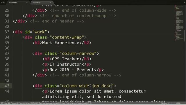05 Building Website Project Part 5 смотреть онлайн