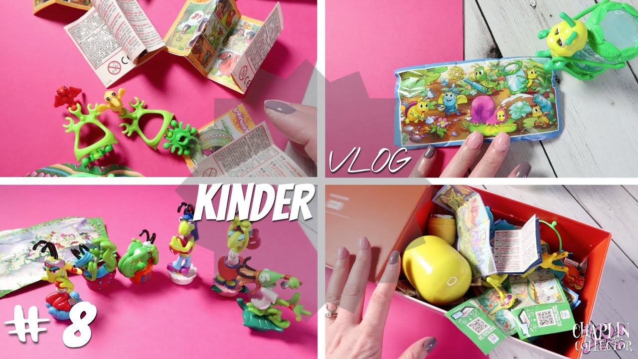 Kinder VLOG: Собрала пингвинов | Новые игрушки смотреть онлайн