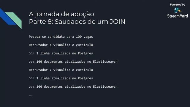 Gupy: Os desafios da implementação do Elasticsearch, sem filtros. смотреть онлайн