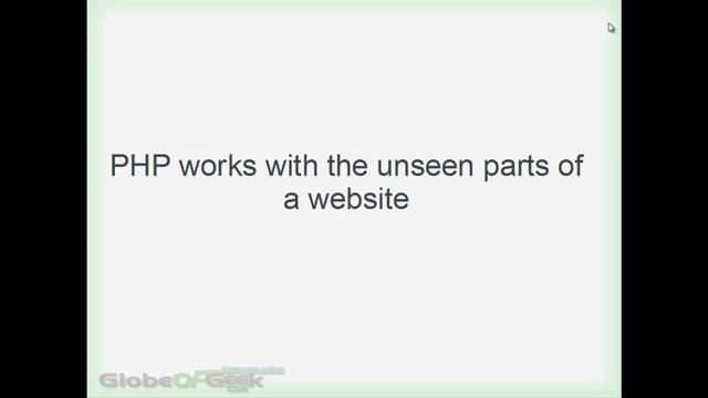 GoG's Guide PHP: 4 - What is PHP? смотреть онлайн
