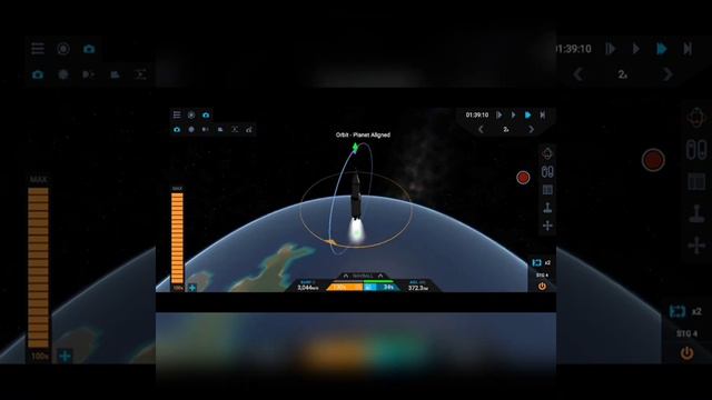 на сколько хорошо летит ракета из заставки в SimpleRockets2 смотреть онлайн