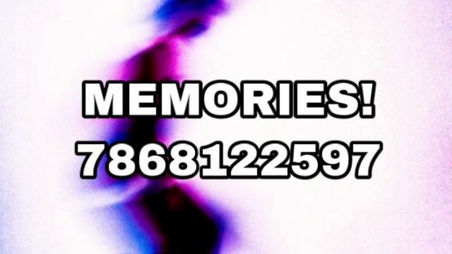 MEMORIES! Roblox ID/Code ? смотреть онлайн