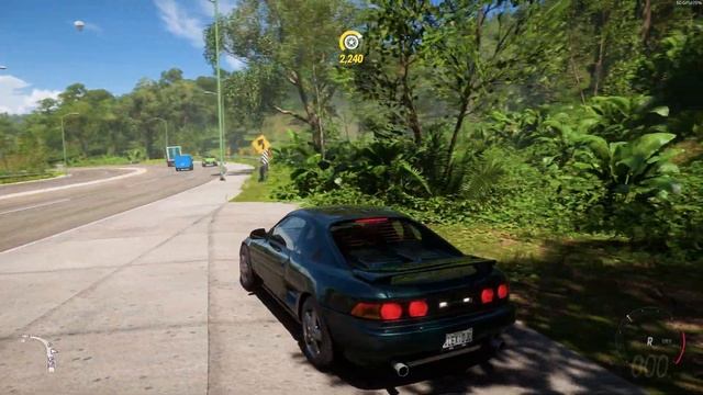 Forza Horizon 5 . Toyota MR2 GT 1995 . Car Show Speed Jump Crash Test Drive . смотреть онлайн