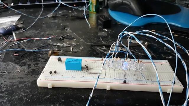 Printer port controlling LEDS смотреть онлайн