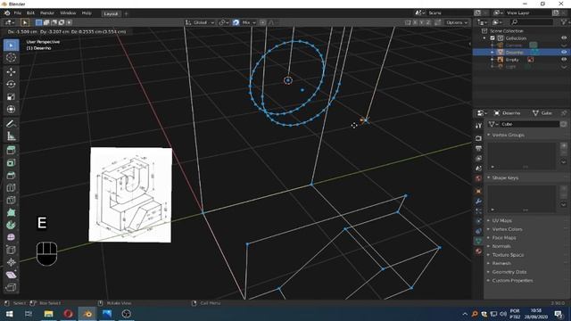 Blender alternativa ao AutoCAD [3min] смотреть онлайн