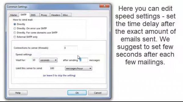 Atomic Mail Sender - How to use and setup Built-in SMTP server