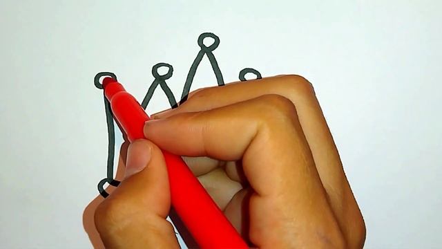 draw a crown for children | нарисовать корона для детей | bolalar uchun toj chizish | смотреть онлайн