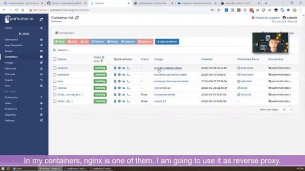 Install WebSSH in CentOS 7 with Yum Command and Portainer Docker.