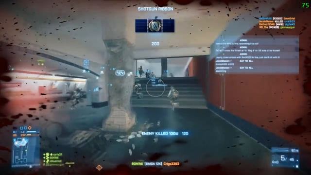 Battlefield 3: Usas-12(Best and Crazy moments) смотреть онлайн