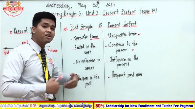 Level 9A, Writing Bright 3A, Unit 2: Present Perfect, Page: 17, Date: Wednesday, May 20, 2020 смотреть онлайн